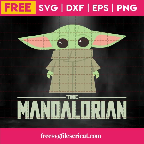 The Mandalorian Baby Yoda Svg Free