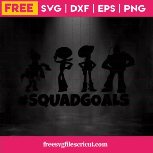 Toy Story Squad Goals Svg Free Invert