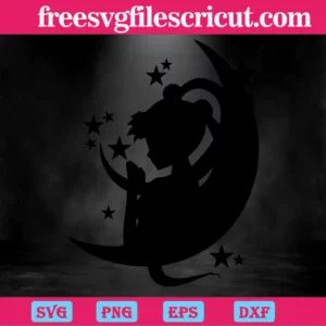 Usagi Tsukino Sailor Moon Transparent Background, Scalable Vector Graphics Invert