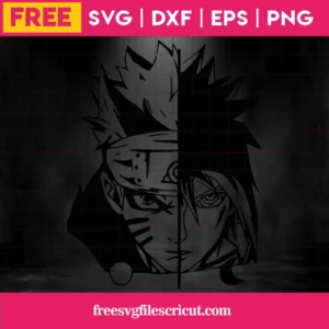 Uzumaki Naruto Svg Free Download, Anime Svg Invert