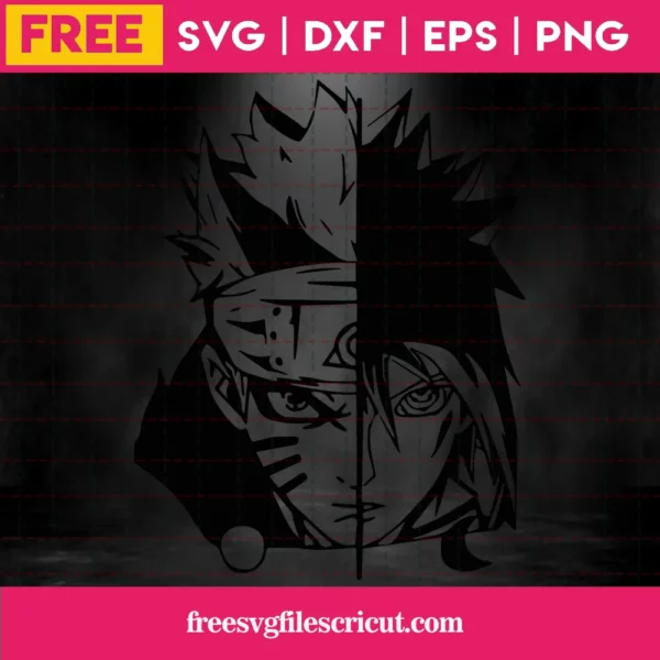 Uzumaki Naruto Svg Free Download, Anime Svg Invert