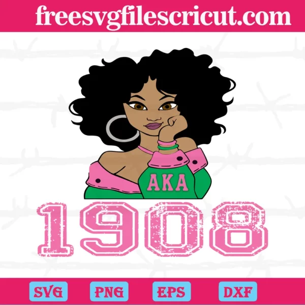 Alpha Kappa Alpha Pretty Girls 1908, Scalable Vector Graphics