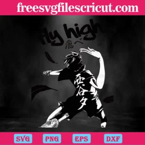 Anime Manga Volleyball Sports Haikyuu, Transparent Background Files Invert