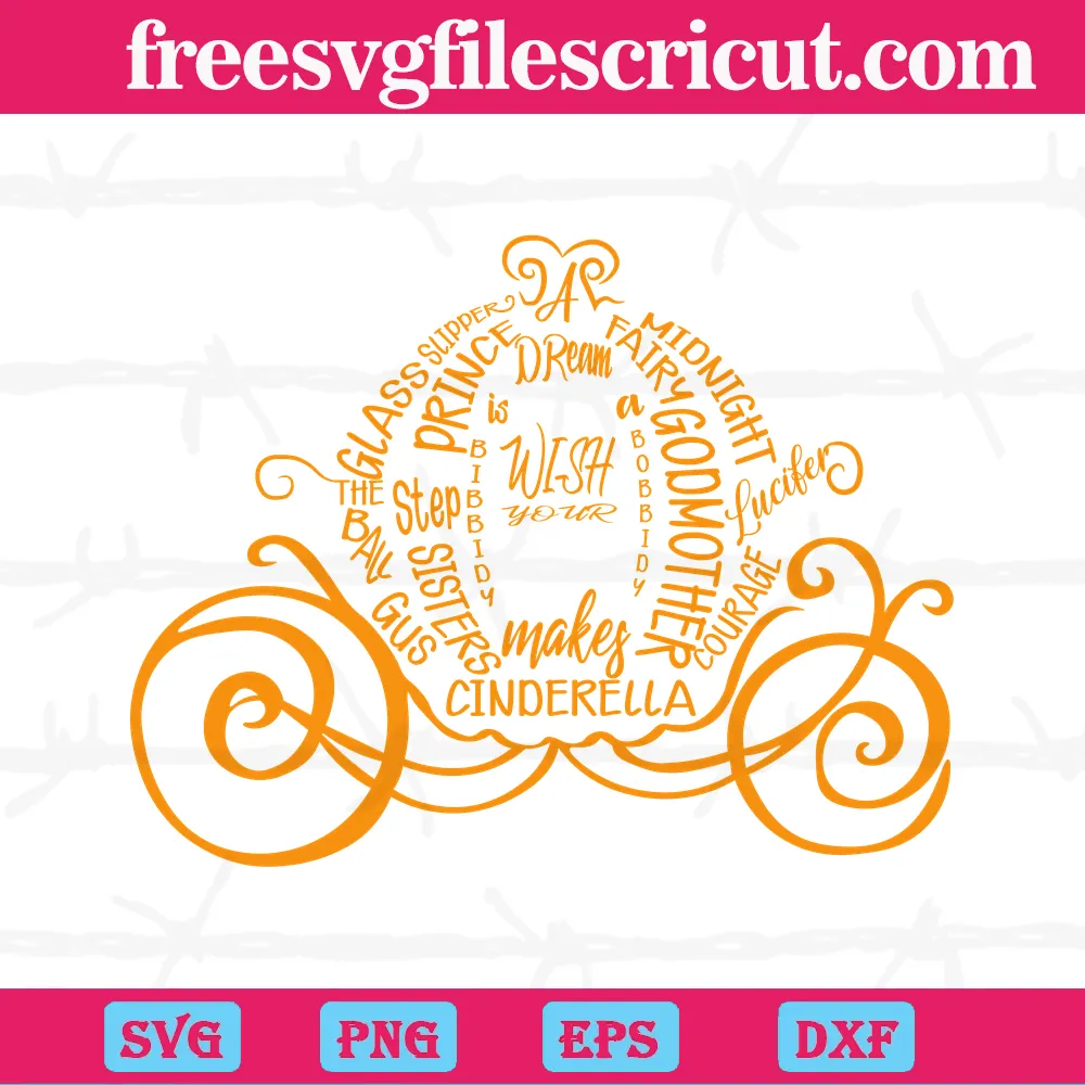 Cinderella Pumpkin SVG: Elevate Your Crafts with Enchanting Designs