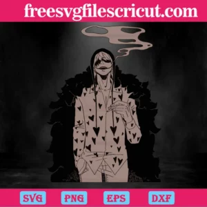 Donquixote Rosinante One Piece Anime, Svg File Formats Invert