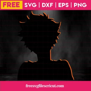 Haikyuu Hinata Shoyo, Free Svg Images For Cricut Invert