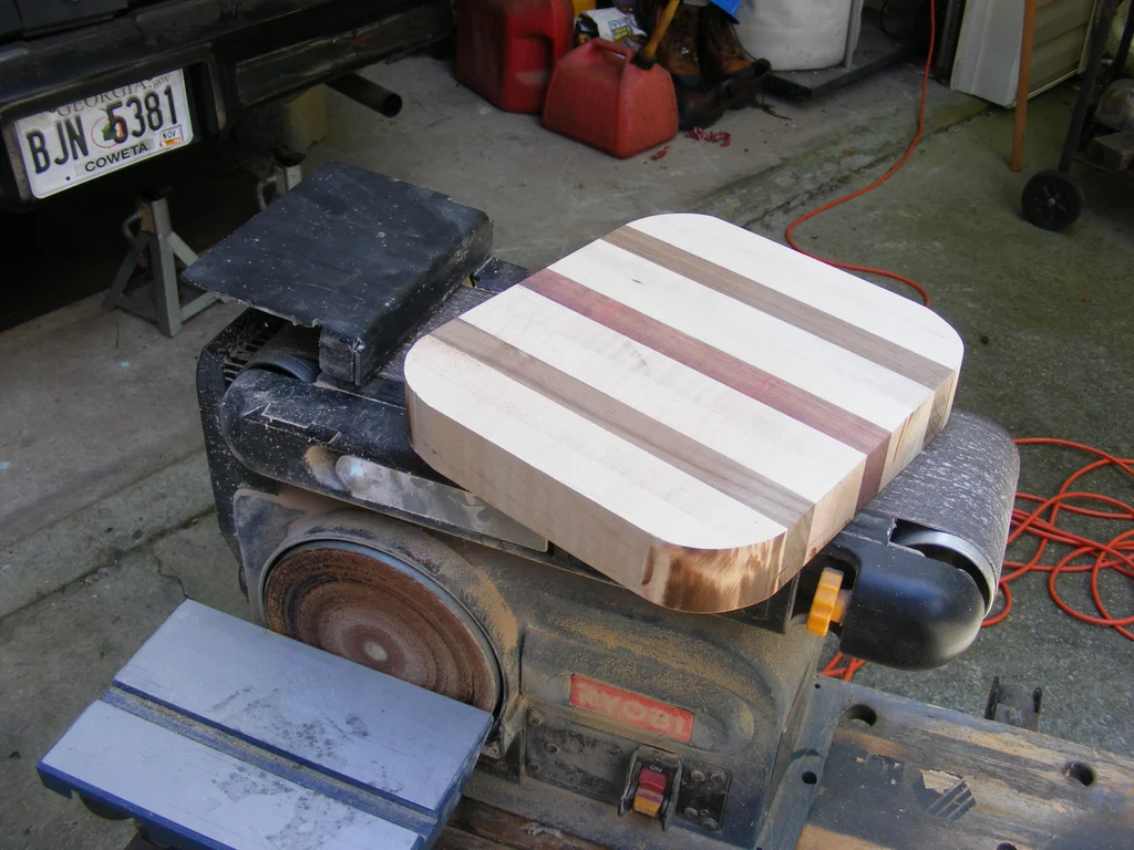 Sand the Cutting Board