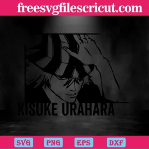 Kisuke Urahara Bleach Anime, Scalable Vector Graphics Invert