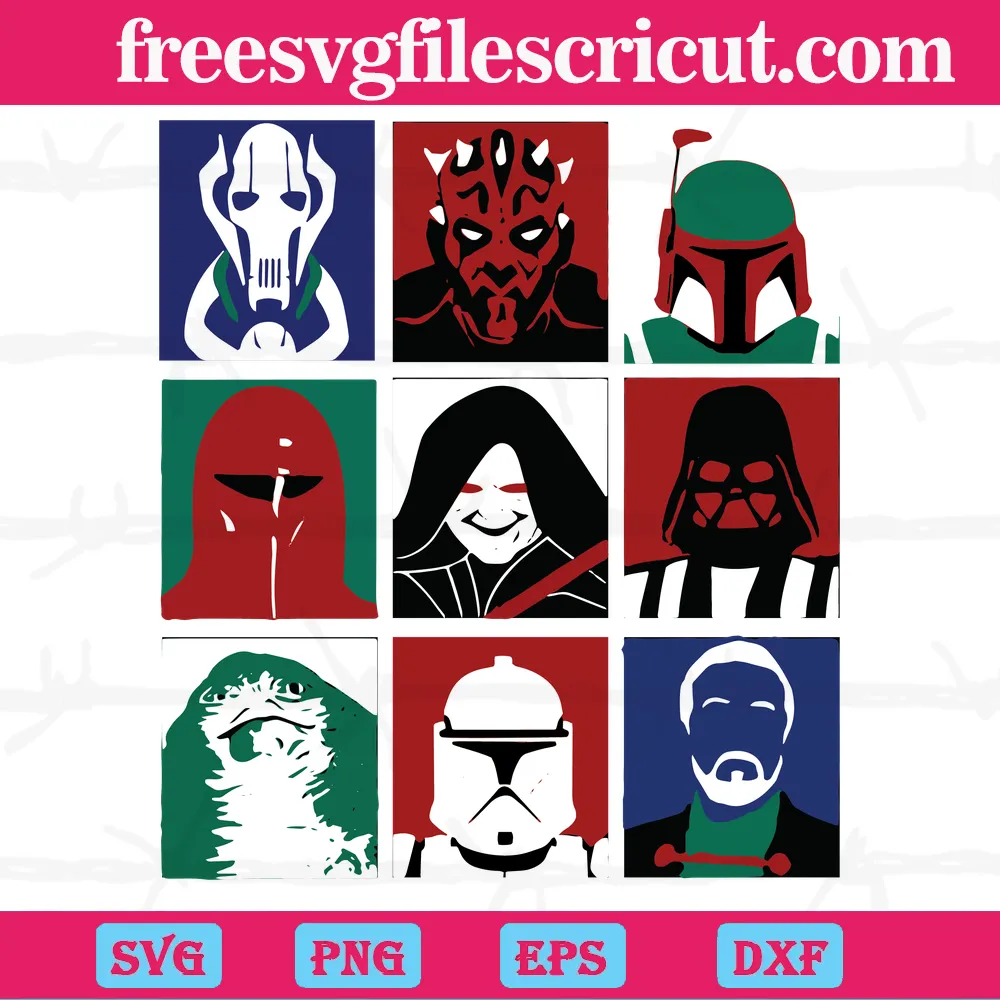 Star Wars SVG Galaxys Edge SVG Iron On Cricut Printable Cast