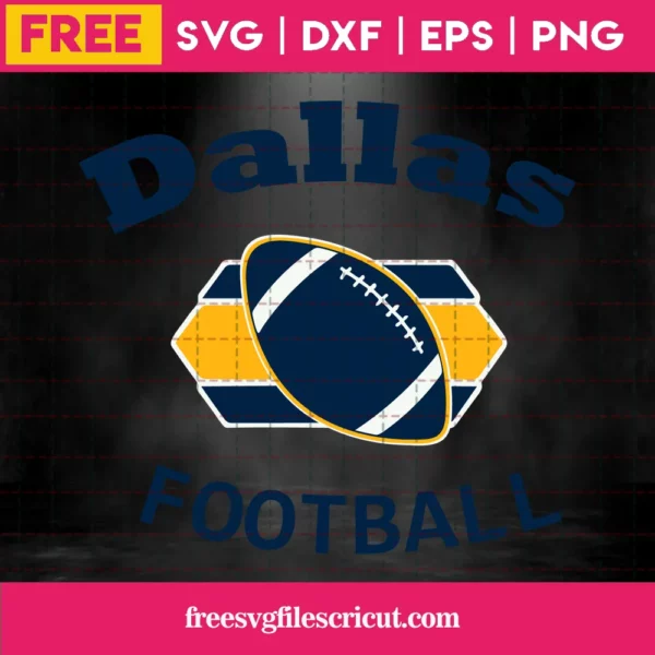Super Bowl Dallas Cowboys Football, Free Svg Cutting Files For Download Invert