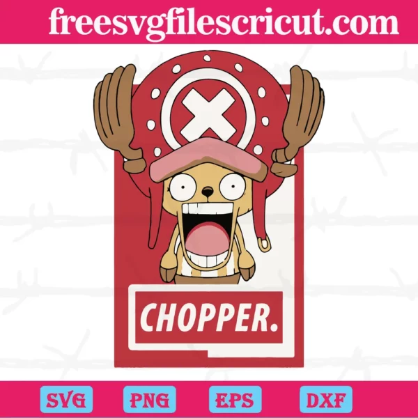 Tony Tony Chopper One Piece, Svg For Commercial Use