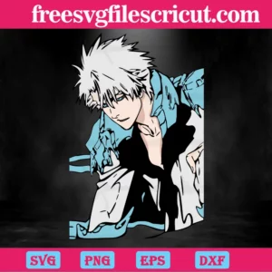 Toshiro Hitsugaya Bleach Anime, Svg Files For Crafting And Diy Projects Invert