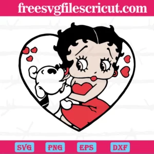 Betty Boop And Puppy, Scalable Vector Graphics