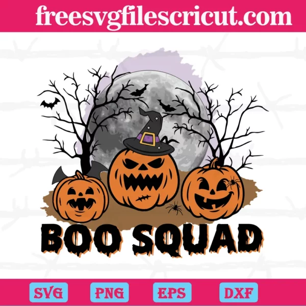 Boo Squad Halloween Night, Design Files