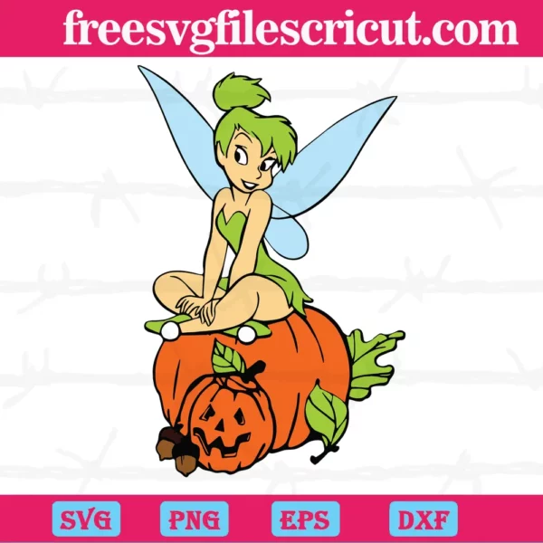 Disney Tinkerbell Halloween, Cutting File Svg