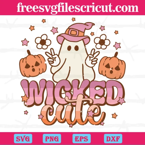 Halloween Wicked Cute, Transparent Background Files