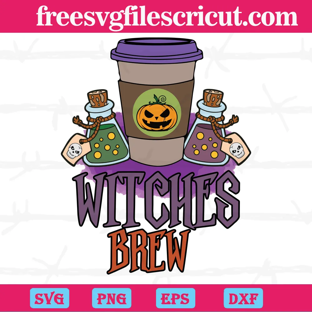 Witches Brew, Halloween SVG Cut File