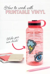 how to work with printable vinyl