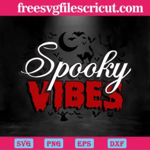 Spooky Vibes Halloween, Downloadable Files Invert