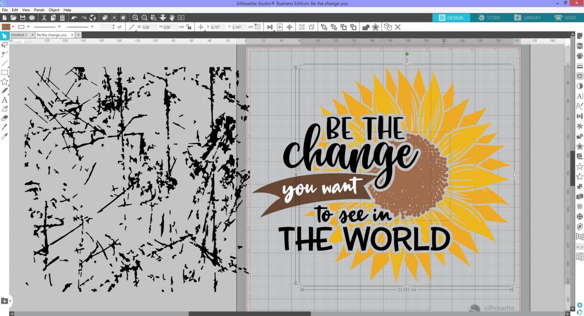 How to Create a Distressed Design in Silhouette Studio free svg files