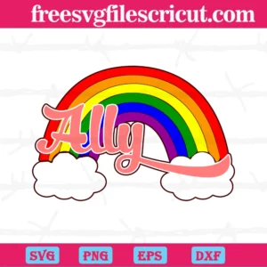 Ally Rainbow Lgbt, Svg File Formats