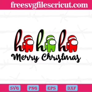 Merry Sus-mas svg among us PNG DXF  Among Us Christmas SVG for Cricut –  AmberPriceDesign