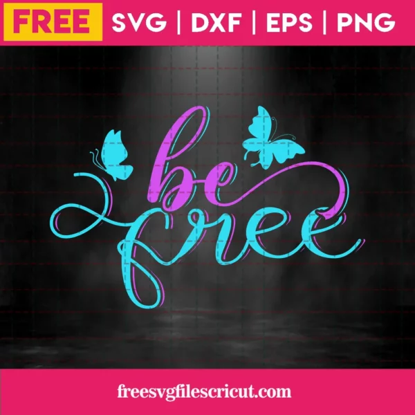 Be Free Butterfly, Free Commercial Use Svg Fonts