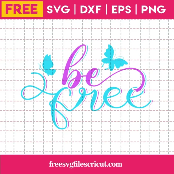 Be Free Butterfly, Free Commercial Use Svg Fonts Invert