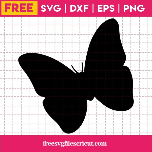Black Butterfly, Free Svg Files For Cricut