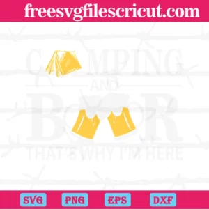 Camping And Beer That'S Why I'M Here, The Best Digital Svg Designs For Cricut Invert