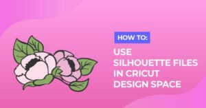 how to use silhouette files in cricut design space