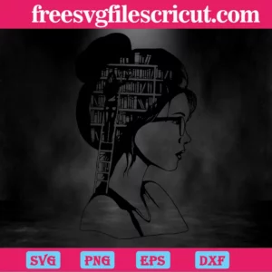 Just A Girl Who Loves Books, The Best Digital Svg Designs For Cricut Invert