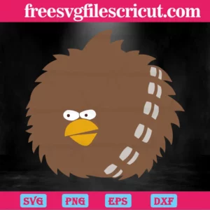 Angry Birds Star Wars Chewbacca, Digital Files Invert