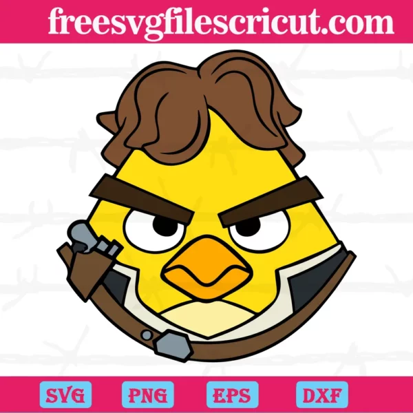 Angry Birds Star Wars Han Solo, Graphic Design