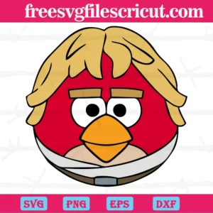 Angry Birds Star Wars Luke, Scalable Vector Graphics