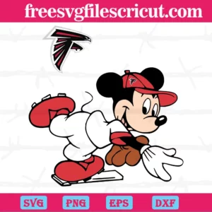 Atlanta Falcons Mickey , Svg Designs