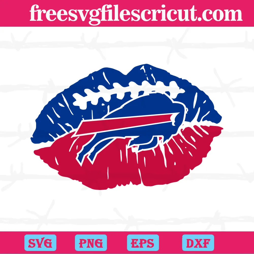 Buffalo Bills logo Digital File (SVG cutting file + pdf+png+dxf)