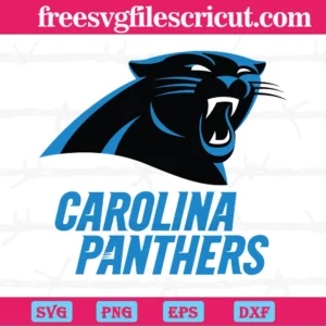 Carolina Panthers Logo, Svg Files For Crafting And Diy Projects
