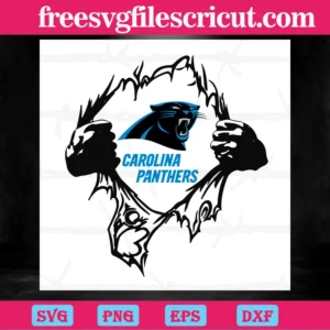 Carolina Panthers Superman, Svg Cut Files