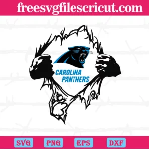 Carolina Panthers Superman, Svg Cut Files Invert