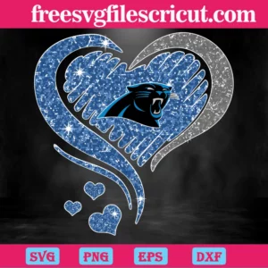 Caronila Panthers Heart, Svg Icons Invert
