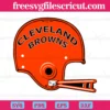 Cleveland Browns Football Helmet, Svg Cut Files