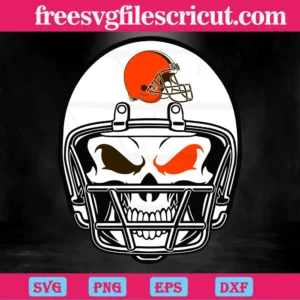 Cleveland Browns Football Helmet, Svg Cut Files - free svg files for cricut