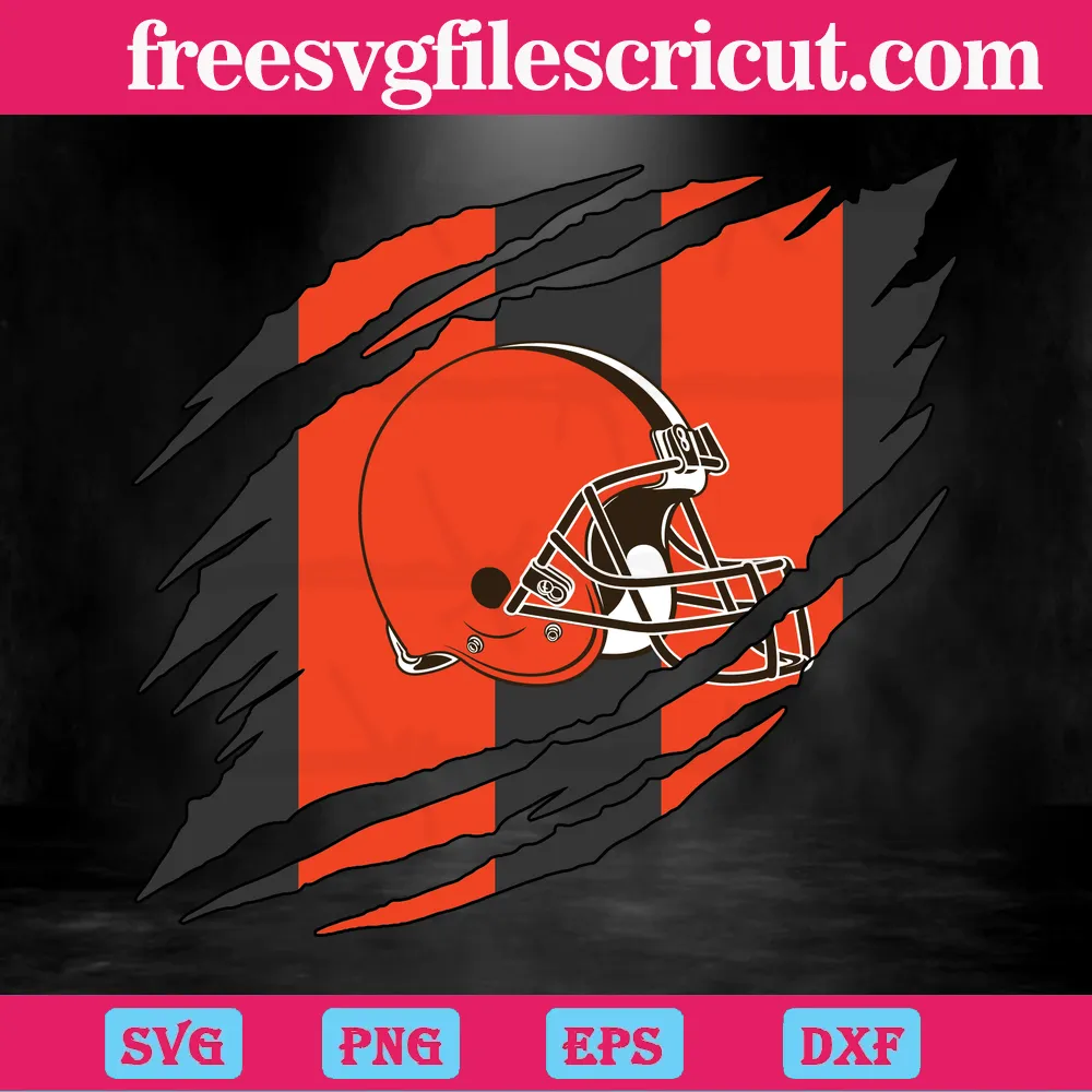 Cleveland Browns Torn Nfl, Svg File Formats - free svg files for cricut