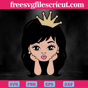 Cute Baby Black Girl, The Best Digital Svg Designs For Cricut Invert
