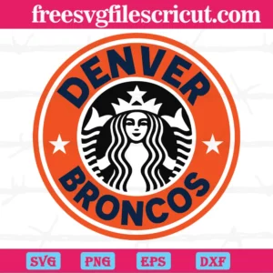 Denver Broncos Starbucks Logo, Design Files