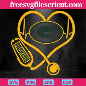 Green Bay Packers Heart Stethoscope, The Best Digital Svg Designs For Cricut Invert