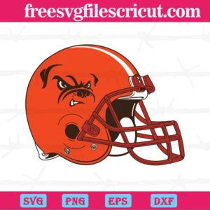 Helmet Cleveland Browns, Svg Png Dxf Eps Cricut Files