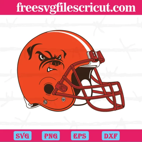 Helmet Cleveland Browns, Svg Png Dxf Eps Cricut Files