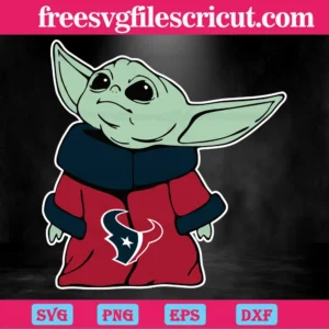 Houston Texans Nfl Baby Yoda, Cuttable Svg Files Invert